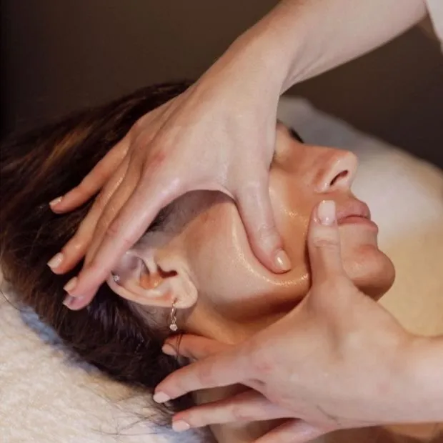 Buccal massage technique